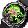 Broly Dragon Ball Z Anime Leather Band Wrist Watch Moon Clouds Style