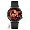 Kid Goku Dragon Ball Z Anime Leather Band Wrist Watch Moon Clouds Style