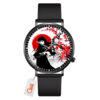 Muichiro Demon Slayer Anime Leather Band Wrist Watch Japan Cherry Blossom