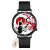 Shinobu Kocho Demon Slayer Anime Leather Band Wrist Watch Japan Cherry Blossom