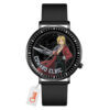 Edward Elric Fullmetal Alchemist Anime Leather Band Wrist Watch