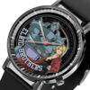 Elric Brothers Fullmetal Alchemist Anime Leather Band Wrist Watch