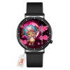 Chopper One Piece Anime Leather Band Wrist Watch Moon Clouds Style