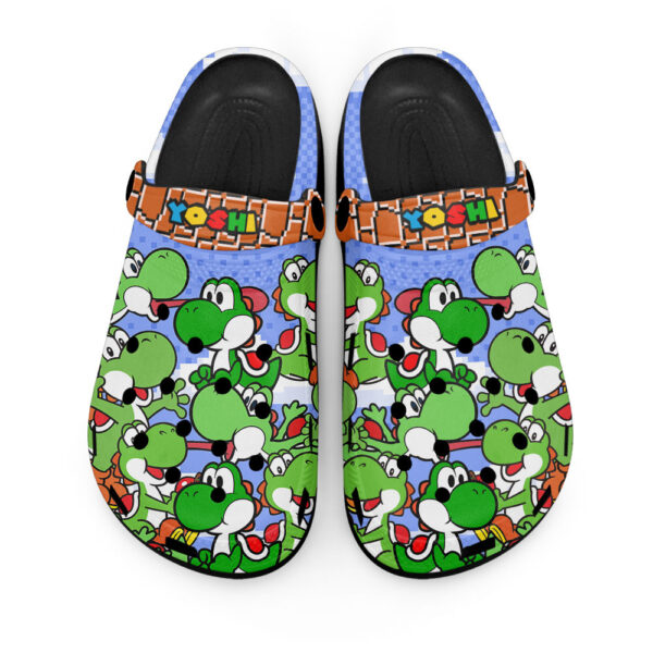 Yoshi Mario Clogs Shoes
