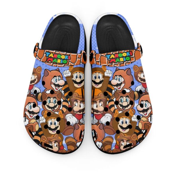 Tanooki Mario Clogs Shoes