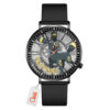 Umbreon Pokemon Anime Personalized Leather Band Wrist Watch