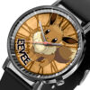 Eevee Pokemon Anime Personalized Leather Band Wrist Watch