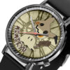 Mimikyu Pokemon Anime Personalized Leather Band Wrist Watch