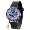 Greninja Pokemon Anime Personalized Leather Band Wrist Watch