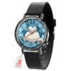 Snorlax Pokemon Anime Personalized Leather Band Wrist Watch