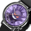 Gengar Pokemon Anime Personalized Leather Band Wrist Watch