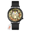 Meowth Pokemon Anime Personalized Leather Band Wrist Watch