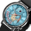 Squirtle Pokemon Anime Personalized Leather Band Wrist Watch