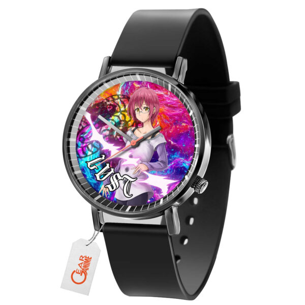 Gowther Lust The Seven Deadly Sins Anime Leather Band Wrist Watch Personalized