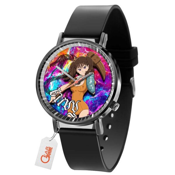 Diane Envy The Seven Deadly Sins Anime Leather Band Wrist Watch Personalized