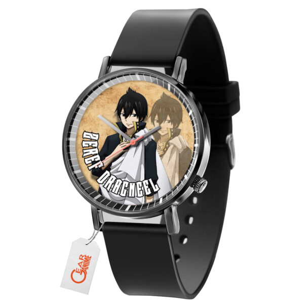 Zeref Dragneel Fairy Tail Anime Leather Band Wrist Watch Personalized