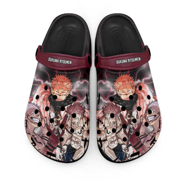 Sukuna Ryoumen Jujutsu Kaisen Clogs Shoes