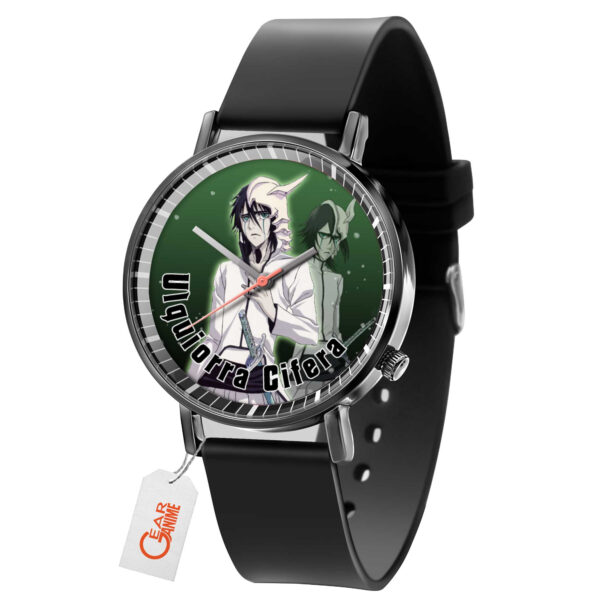Ulquiorra Cifer Bleach Anime Leather Band Wrist Watch