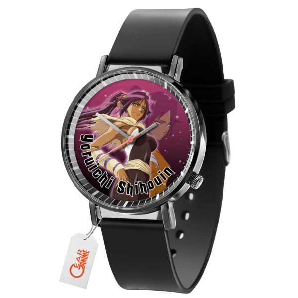 Yoruichi Shihouin Bleach Anime Leather Band Wrist Watch