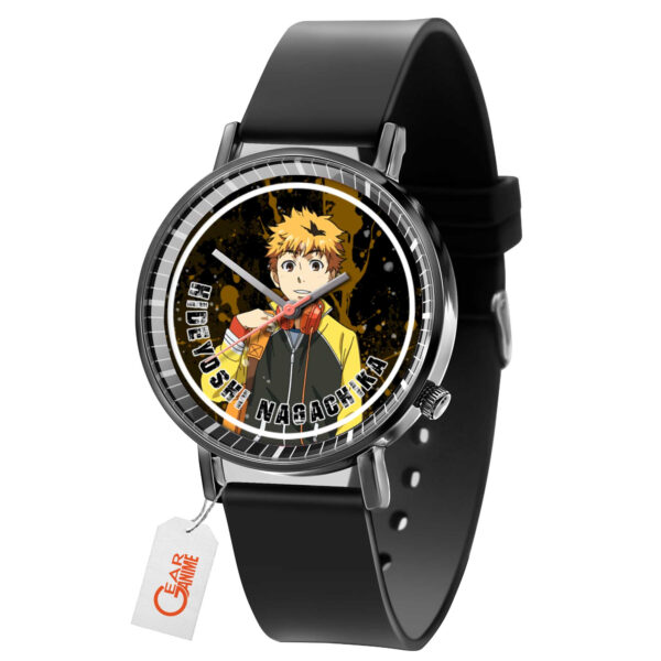 Hideyoshi Nagachika Tokyo Ghoul Anime Leather Band Wrist Watch Personalized