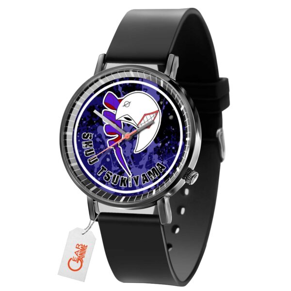 Shuu Tsukiyama Tokyo Ghoul Anime Leather Band Wrist Watch Personalized