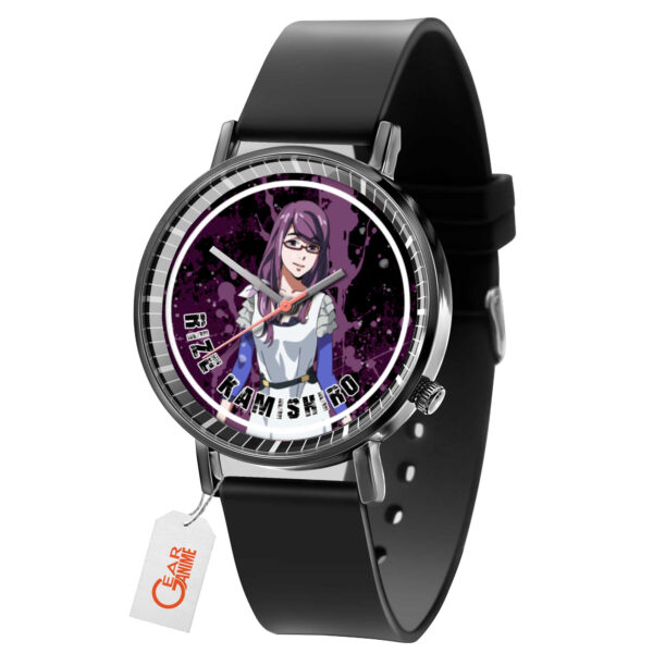 Rize Kamishiro Tokyo Ghoul Anime Leather Band Wrist Watch Personalized