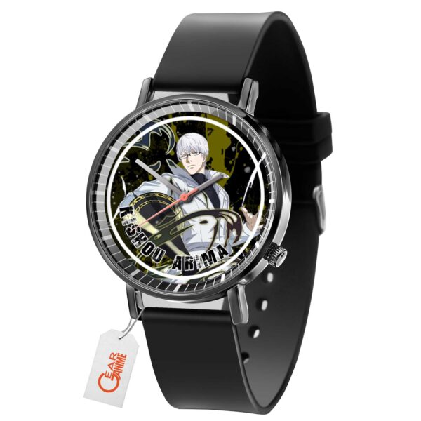 Kishou Arima Tokyo Ghoul Anime Leather Band Wrist Watch Personalized