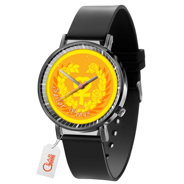 Sailor Venus Sailor Moon Anime Leather Band Wrist Watch Personalized