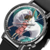 Chihiro and Haku Dragon Spirited Away Anime Leather Band Wrist Watch