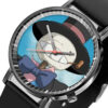 Turnip Head Howl's Moving Castle Anime Leather Band Wrist Watch