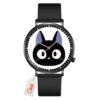 Jiji Cat Kiki's Delivery Service Anime Leather Band Wrist Watch