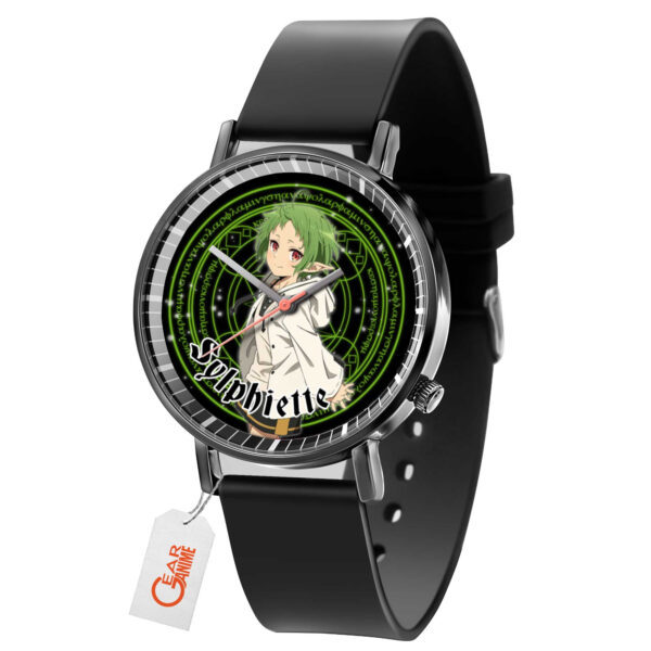 Sylphiette Jobless Reincarnation Anime Leather Band Wrist Watch