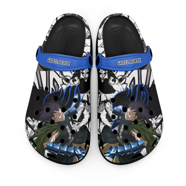 Gajeel Redfox Fairy Tail Clogs Shoes