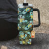 Pokemon Squirtle 40oz Anime Tumbler Cup With Handle Custom Anime Cup