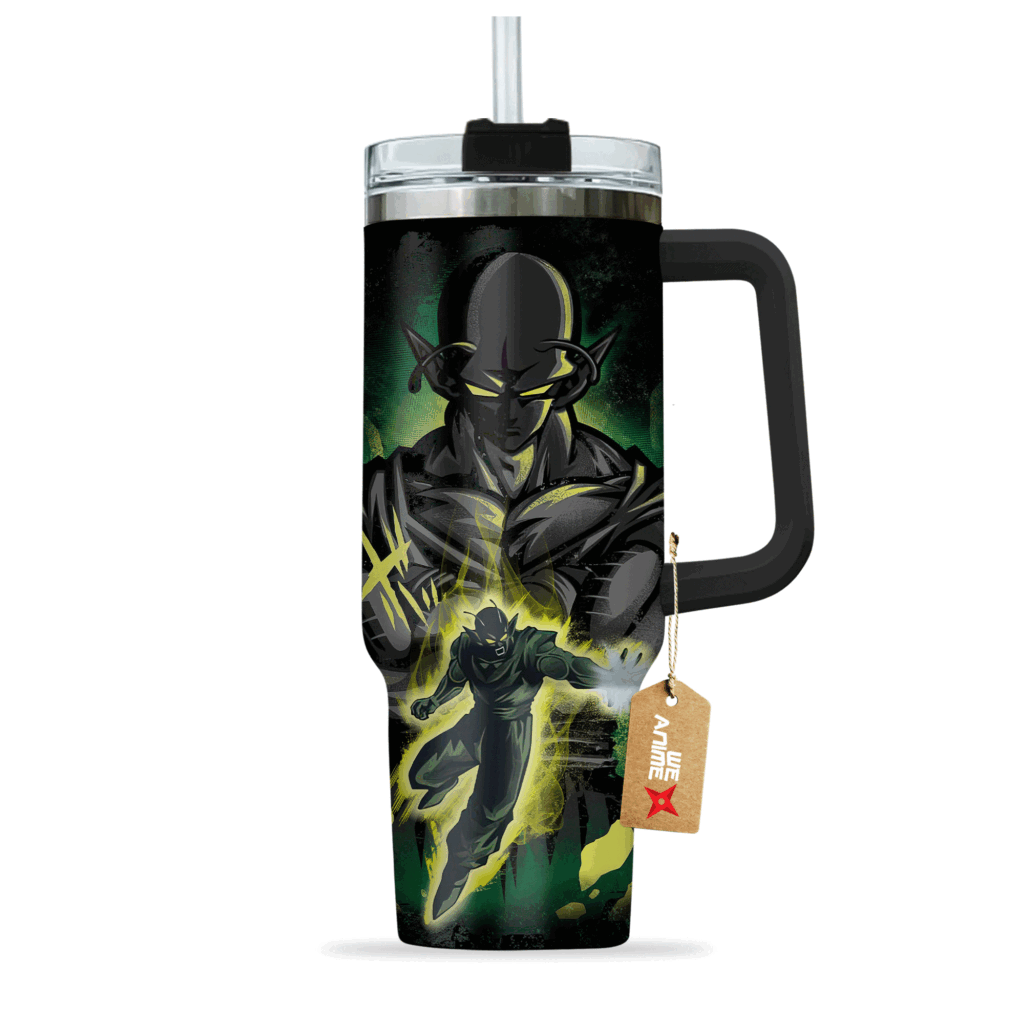 Dragon Ball Piccolo 40oz Anime Tumbler Cup With Handle Custom Anime Cup