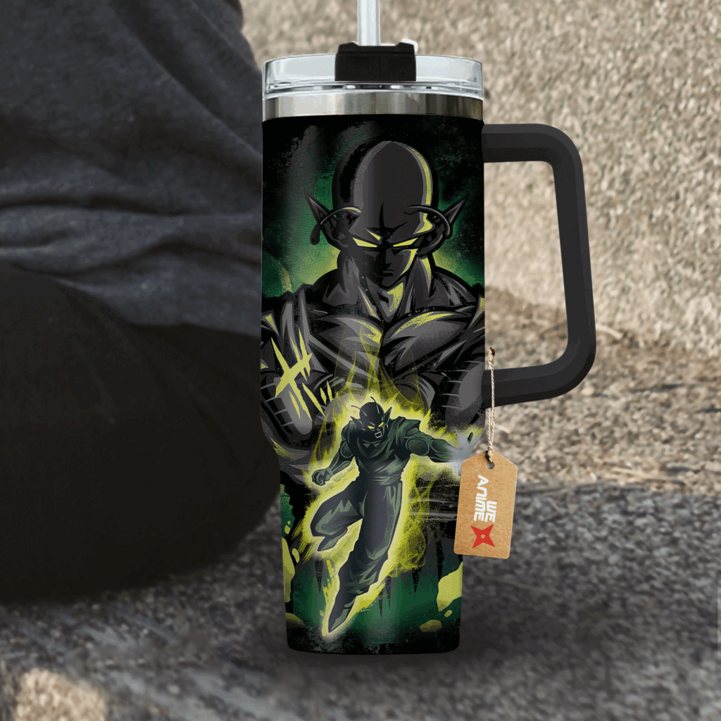 Dragon Ball Piccolo 40oz Anime Tumbler Cup With Handle Custom Anime Cup