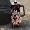 Dragon Ball Vegeta Super Saiyan 4 40oz Anime Tumbler Cup With Handle Custom Anime Cup