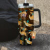 Pokemon Dragonite 40oz Anime Tumbler Cup With Handle Custom Anime Cup