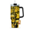 Pokemon Pikachu 40oz Anime Tumbler Cup With Handle Custom Anime Cup