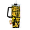 Pokemon Pikachu 40oz Anime Tumbler Cup With Handle Custom Anime Cup