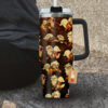 Pokemon Arcanine 40oz Anime Tumbler Cup With Handle Custom Anime Cup