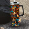 Pokemon Charizard 40oz Anime Tumbler Cup With Handle Custom Anime Cup