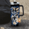 Dragon Ball Vegeta 40oz Anime Tumbler Cup With Handle Custom Anime Cup