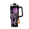 Goku Black Rose 40oz Anime Tumbler Cup With Handle Dragon Ball Cups