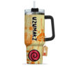 Uzumaki Bijuu Mode 40oz Anime Tumbler Cup Handle Anime Personalized