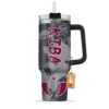 Kiba Inuzuka 40oz Anime Tumbler Cup Handle Anime Personalized