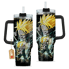 Dragon Ball Trunks Kid Super Saiyan 40oz Anime Tumbler Cup Handle Anime Personalized