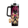 Dragon Ball Vegeta Super Saiyan God 40oz Anime Tumbler Cup Handle Anime Personalized