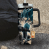 Dragon Ball Vegito 40oz Anime Tumbler Cup Handle Anime Personalized