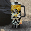 Dragon Ball Future Trunks Ultra Super Saiyan 40oz Anime Tumbler Cup Personalized Anime Accessories